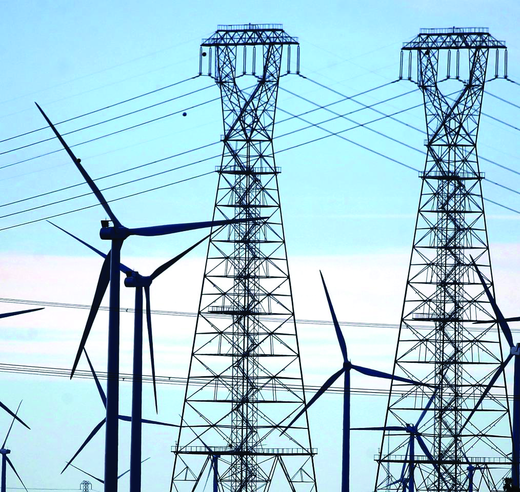 Wind turbines and power infrastructure